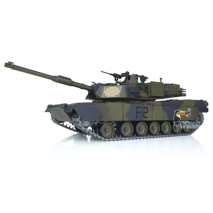 Henglong 7.0 1/16 Scale Abrams M1A2 RTR RC Tank 3918 360 Degrees Turret Metal Tracks Rubber Pads Steel Gearbox Barrel Recoil