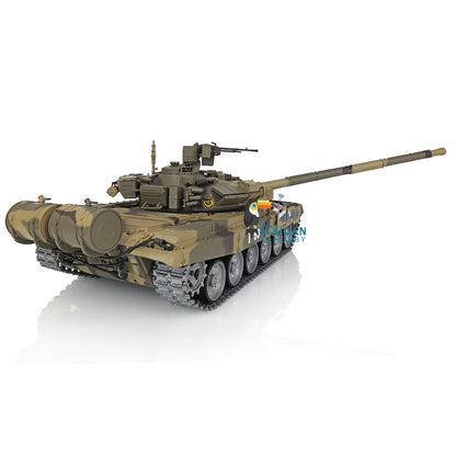 Henglong 7.0 Customized Russian T90 1/16 RC Tank RTR 3938 360 Degrees Turret Metal Tracks Wheels Steel Gearbox Speaker