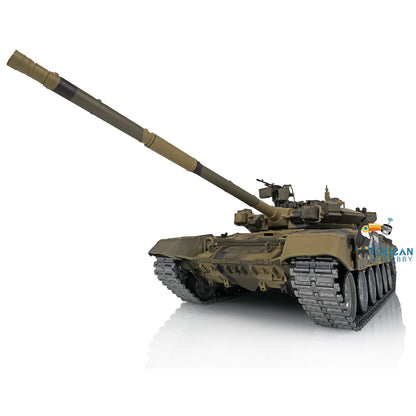 Henglong 7.0 Customized Russian T90 1/16 RC Tank RTR 3938 360 Degrees Turret Metal Tracks Wheels Steel Gearbox Speaker