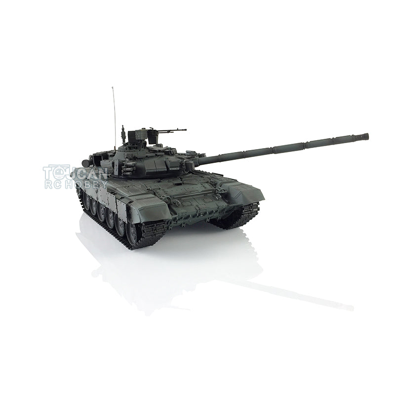 Henglong 7.0 Customized Russian T90 1/16 RC Tank RTR 3938 360 Degrees Turret Metal Tracks Wheels Steel Gearbox Speaker