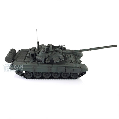 Henglong 7.0 Russian T90 1/16 RC Tank RTR 3938 360 Degrees Turret Metal Tracks With Linkages Wheels Steel Gearbox Battery Charger