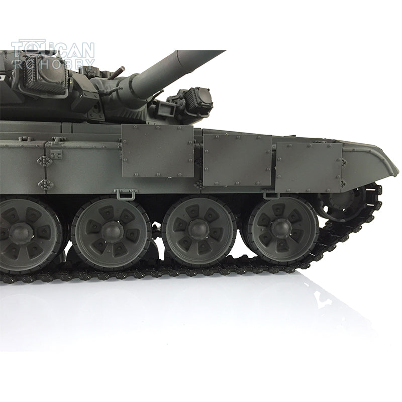 Henglong 7.0 Russian T90 1/16 RC Tank RTR 3938 360 Degrees Turret Metal Tracks With Linkages Wheels Steel Gearbox Battery Charger