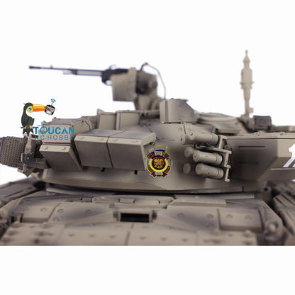 Henglong 7.0 Russian T90 1/16 RC Tank RTR 3938 360 Degrees Turret Metal Tracks With Linkages Wheels Steel Gearbox Battery Charger