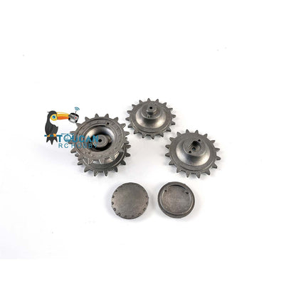 Metal Sprockets Driving Wheels for Henglong 1/16 Scale Soviet KV-1 RC Tank 3878 Remote Controlled Military Vehicles DIY