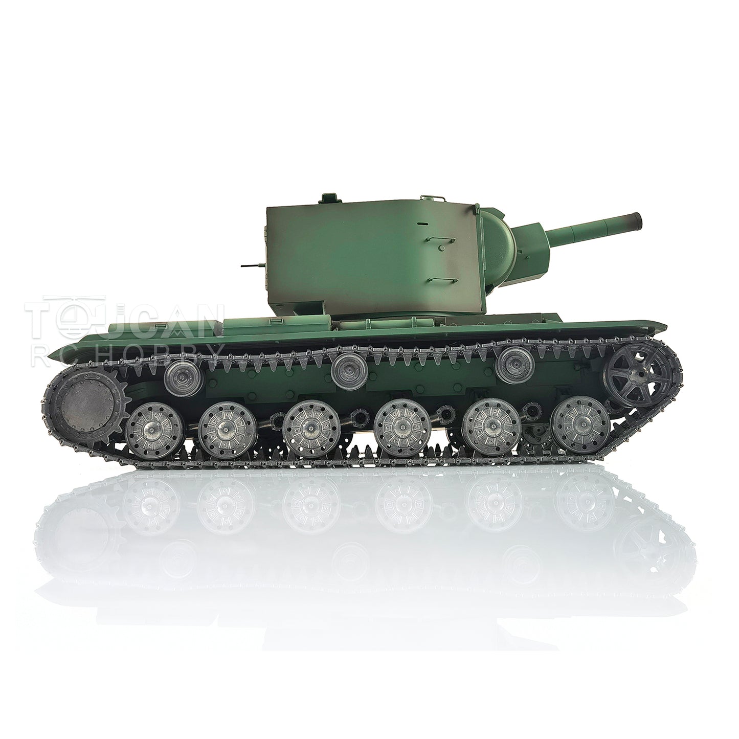 Henglong 1/16 7.0 Professional Edition RC Tank 3949 Soviet KV-2 Gigant FPV RTR Road Wheeled Radio Control Metal Tracks 360 FPV