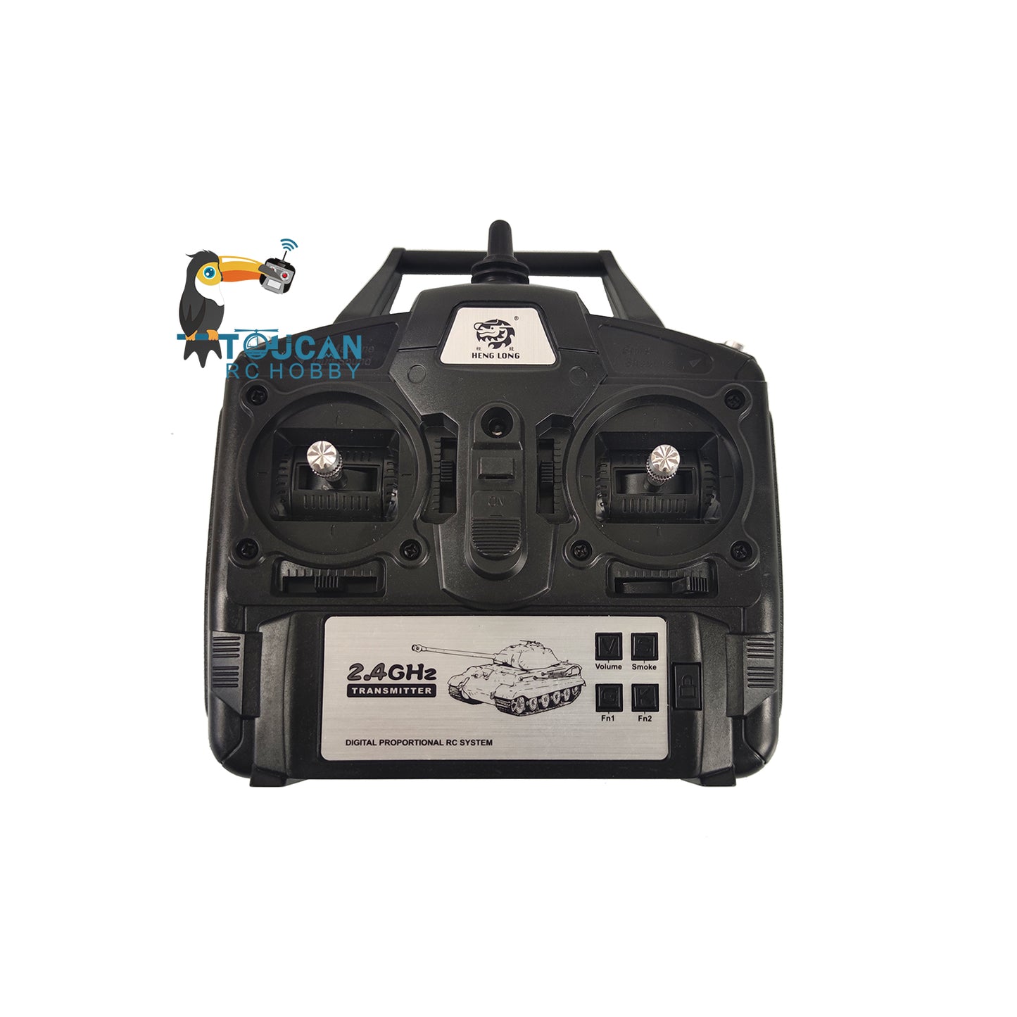 Henglong 1/16 Scale RC Remote Control Tank Model 2.4Ghz 7.1 Generation Transmitter Radio Controller without Main Board