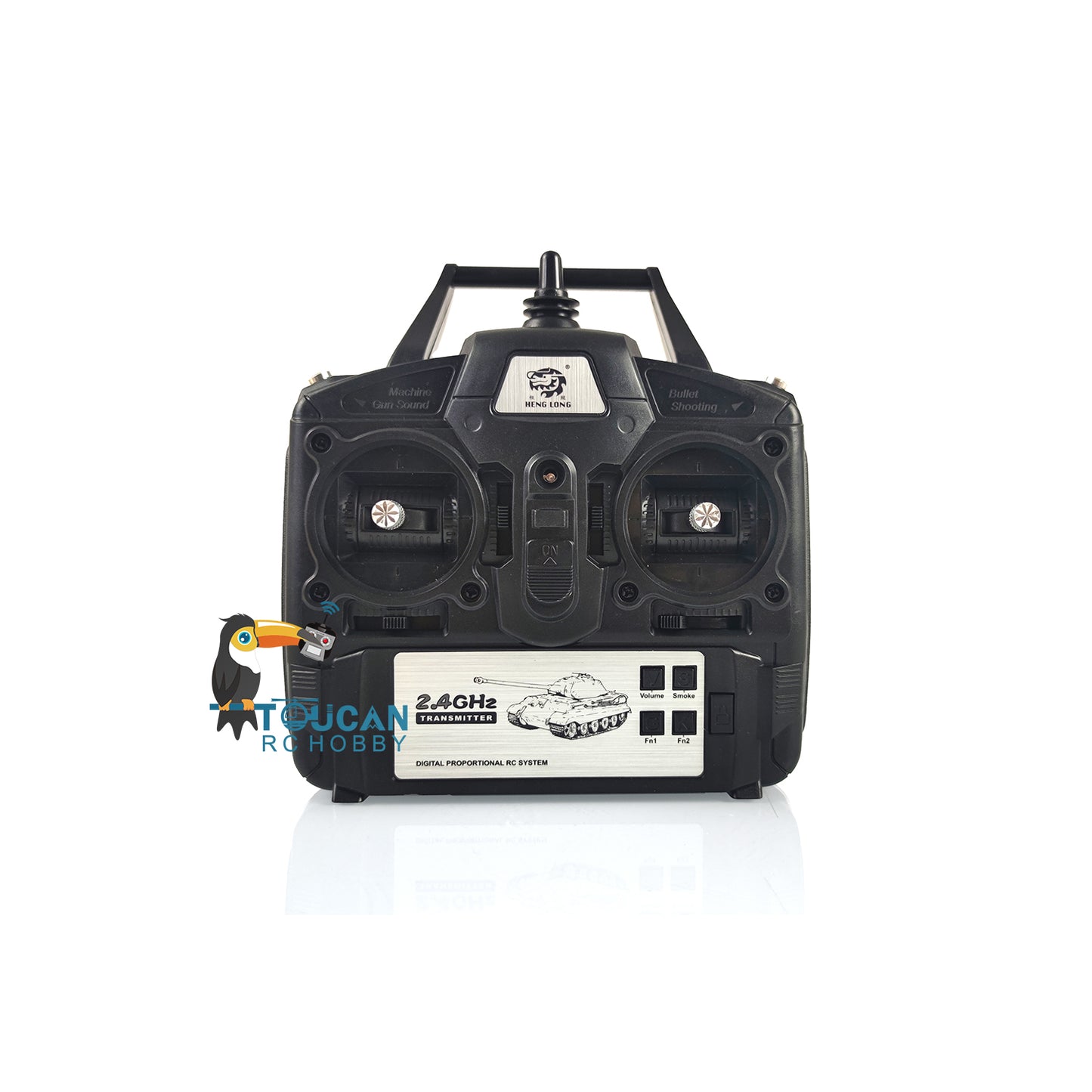 Henglong 1/16 Scale RC Remote Control Tank Model 2.4Ghz 7.1 Generation Transmitter Radio Controller without Main Board