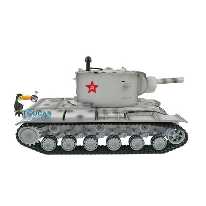 Henglong 1/16 7.0 Professional Edition RC Tank 3949 Soviet KV-2 Gigant FPV RTR Road Wheeled Radio Control Metal Tracks 360 FPV