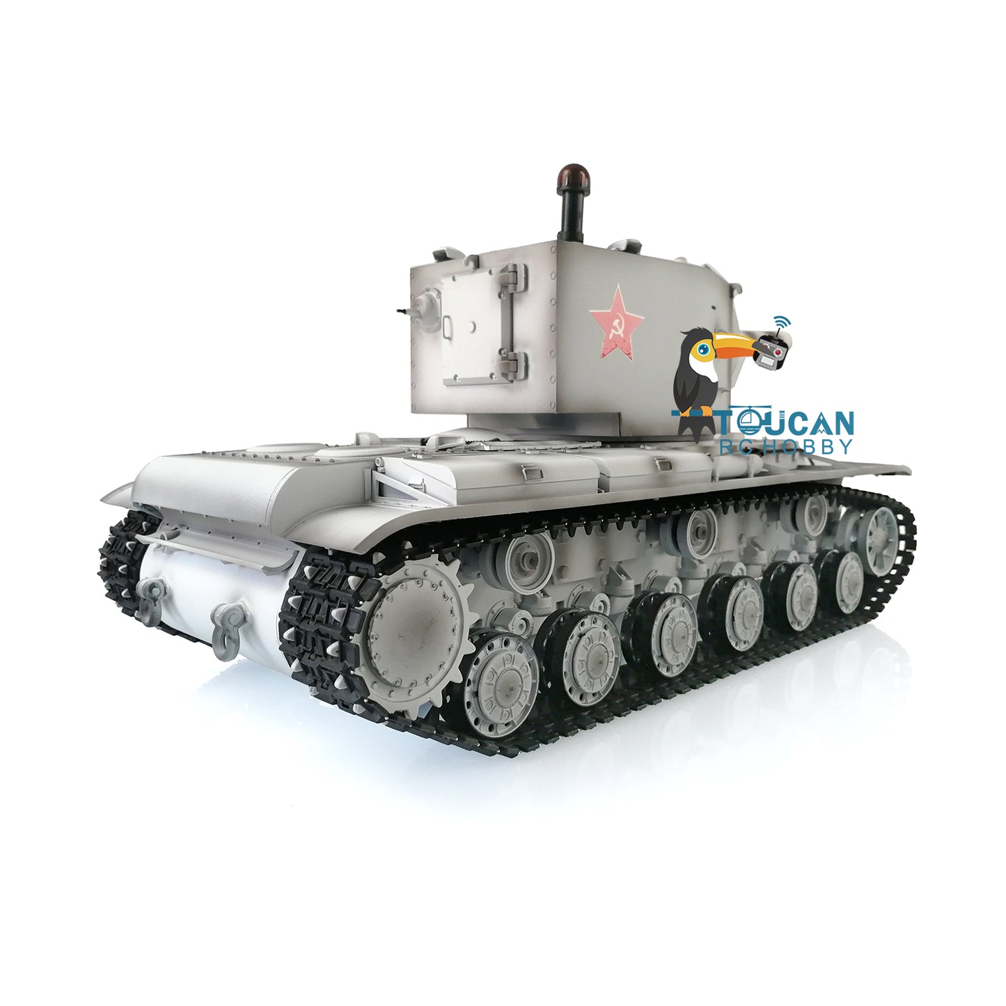 Henglong 1/16 7.0 Professional Edition RC Tank 3949 Soviet KV-2 Gigant FPV RTR Road Wheeled Radio Control Metal Tracks 360 FPV