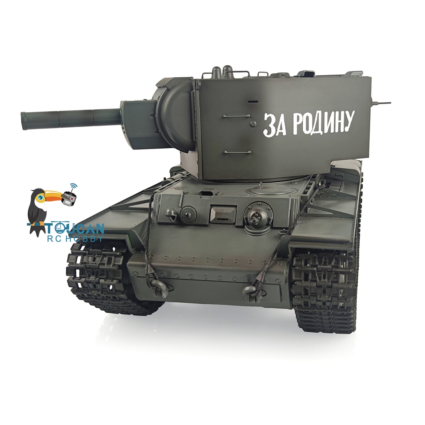 Henglong 1/16 7.0 Professional Edition RC Tank 3949 Soviet KV-2 Gigant FPV RTR Road Wheeled Radio Control Metal Tracks 360 FPV