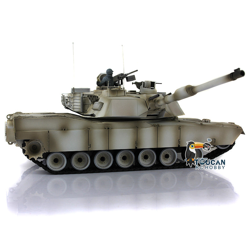 HengLong 1/16 Factory Original Refitted Painted RC Tank Model Metal Chassis Plastic Upper Hull RTR 3918 M1A3 Abrams Hobbys