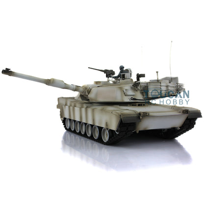 Henglong 1:16 Scale 2.4Ghz 7.0 USA M1A2 Abrams RTR RC Tank 3918 Model 340 Turret 1800MAH Battery Charger For Collections