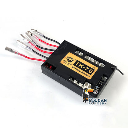 1/16 Scale RC Henglong Tank 2.4Ghz 7.0 Generation Radio System Transmitter Multi-Function Main Board Leopard 2A6 M1A2 Sound