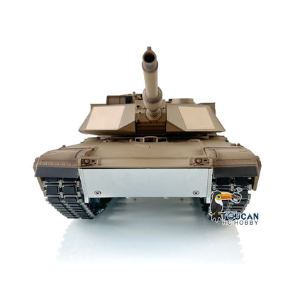 HengLong 1/16 RTR RC Tank 3918 M1A2 Abrams Full Metal Assembled Chassis TK16 Mainboard IR Ver Open Fire Smoke 360 Turret