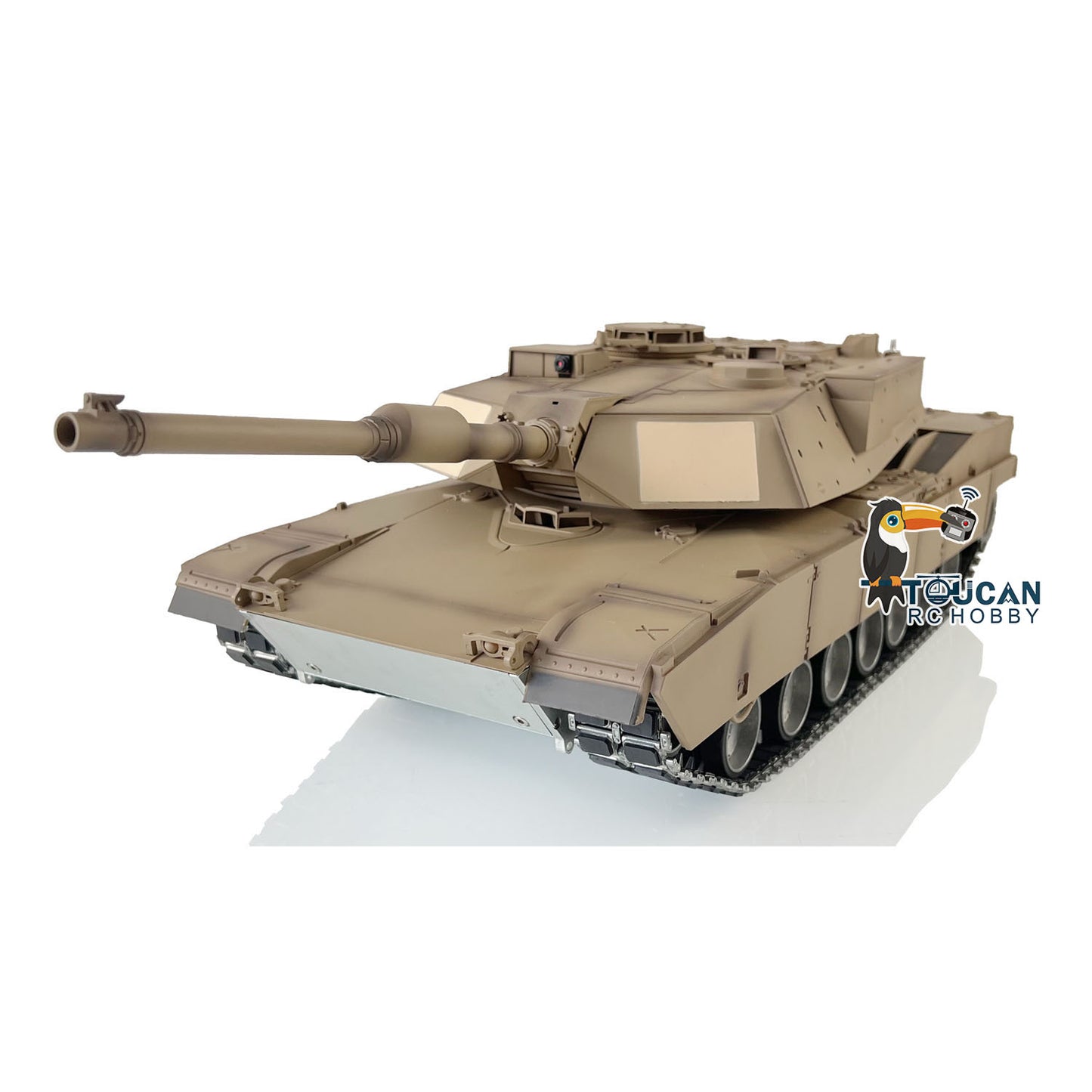 HengLong 1/16 RTR RC Tank 3918 M1A2 Abrams Full Metal Assembled Chassis TK16 Mainboard IR Ver Open Fire Smoke 360 Turret