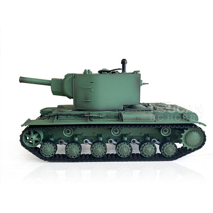 Henglong 1/16 Soviet KV-2 RTR RC Tank Model Gigant TK7.0 FPV 3949 360 Degrees Turret Steel Driving Gearbox Battery Transmitter