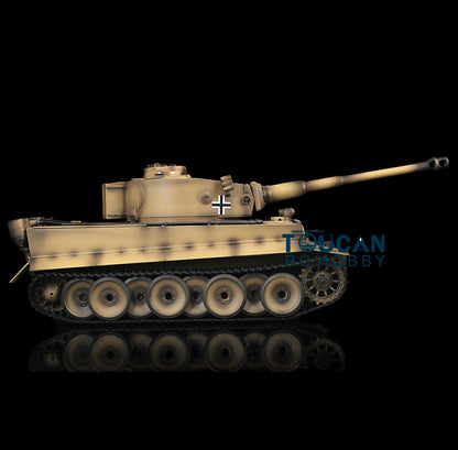 Henglong 1/16 Upgraded German Tank 3818 Radio Control Tiger I RC Tank TK7.0 W/ 360 Degrees Rotating Turret Metal Idler Sprocket