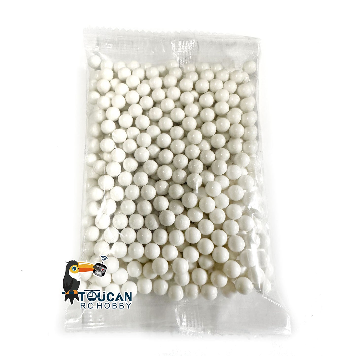 Bullet 6mm Plastic White BB Pellets for 1/16 Scale Heng Long RC Tanks Remote Control Battle Tank Model Spare Parts Accessory