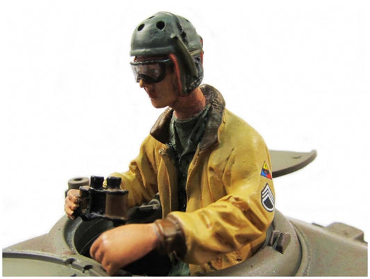1/16 Scale WW US American Soldier Half-Figure for Henglong Mato Tamiya RC Model Tanks MF2010 Upgraded Accessory DIY Decoration