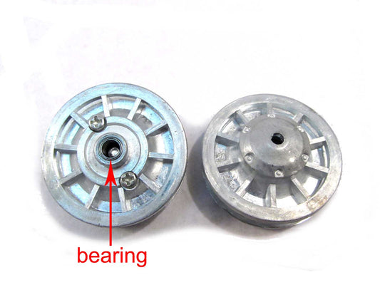 Mato MT-MT001I Metal Idler Wheels with Bearings for HengLong 1/16 Scale Tiger I RC Tank Spare Parts Accessory Replacements