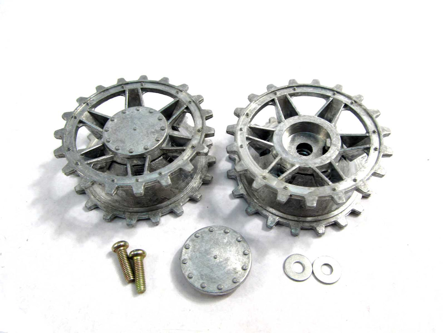 Mato Metal Sprockets MT011S with Huncaps for 1/16 Scale HengLong Panzer IV RC Tank Model Spare Part Accessory Replacements