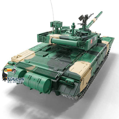 Henglong 1/16 Scale 7.0 Upgraded Chinese 99A FPV RTR RC Tank Model Radio Controlled Panzer 3899A 360 Turret DIY Military Hobby