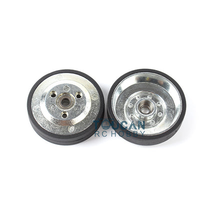 Metal Road Wheels Spare Parts for Henglong 1/16 Scale German Leopard2A6 RC Tank 3889 Remote Controlled Panzer Simulation Models