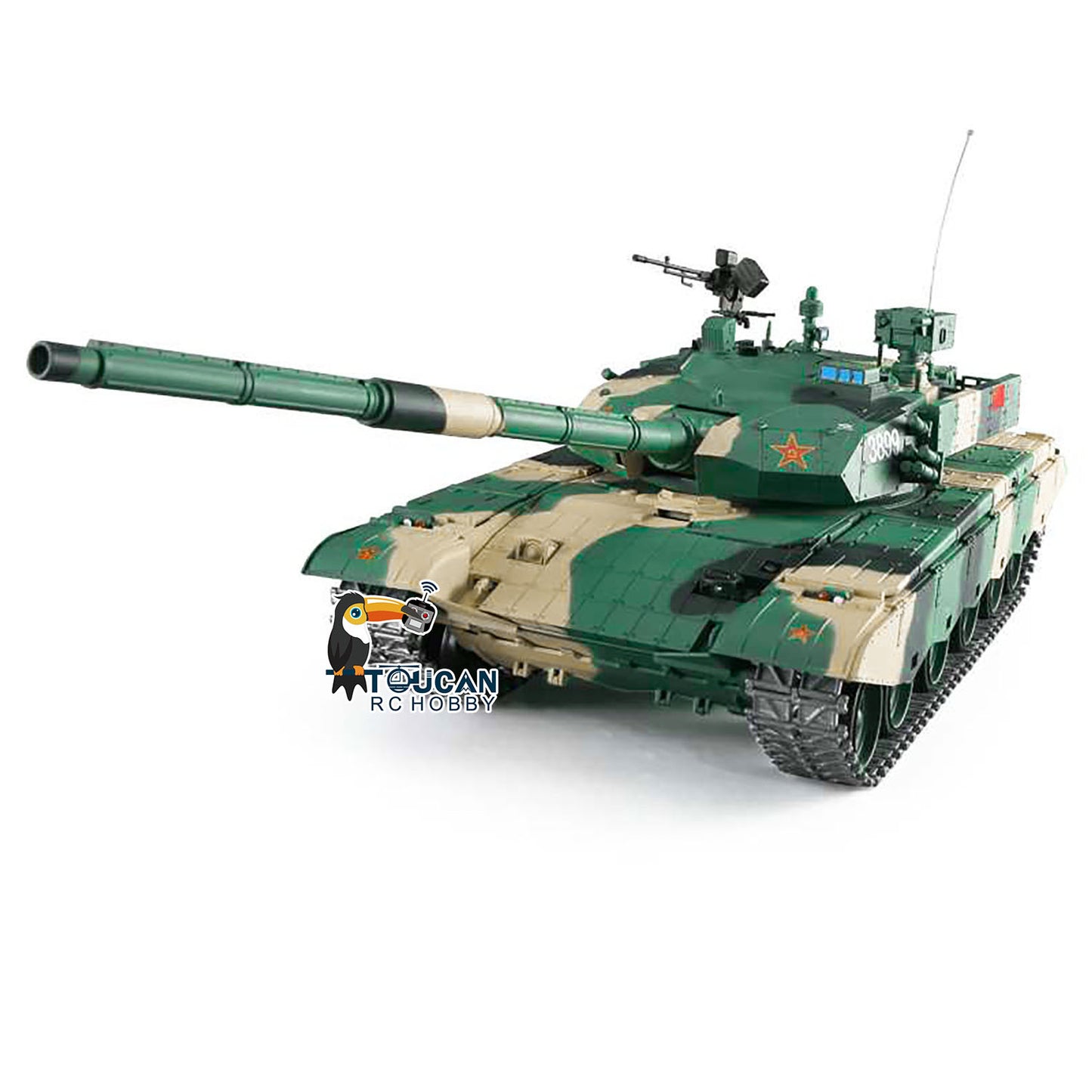 Henglong 1/16 Scale 7.0 Upgraded Chinese 99A FPV RTR RC Tank Model Radio Controlled Panzer 3899A 360 Turret DIY Military Hobby