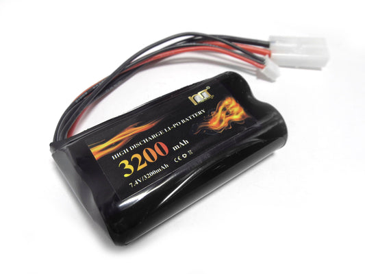 Mato MF3017 7.4V 3200mAh Lipo Battery Model Electronic Parts Tanks Spare Parts Accessory Replacement for 1/16 Scale RC Tanks