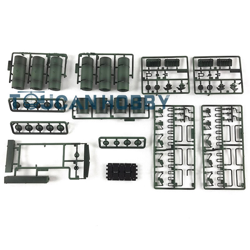 US Warehouse Henglong Decoration Plastic Accessories Parts Bag for 1/16 Scale Soviet T34-85 RC Tank 3909 Model