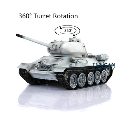 2.4Ghz Henglong 1:16 7.0 Plastic Version Soviet T34/85 RTR RC Tank Model 3909 360 Degrees Turret Radio Controller Main Board