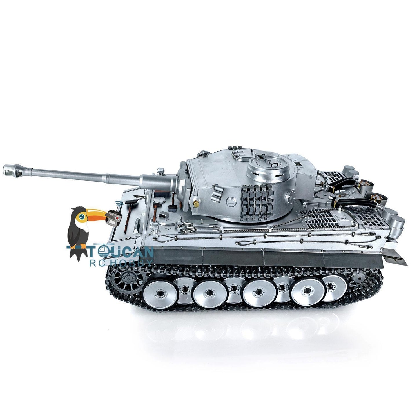 For Ke** Henglong 1/16 Upgraded Full Metal German Tiger I Ready to Run Remote Control Tank 3818-Pro Military Main Battle Tank-teshu