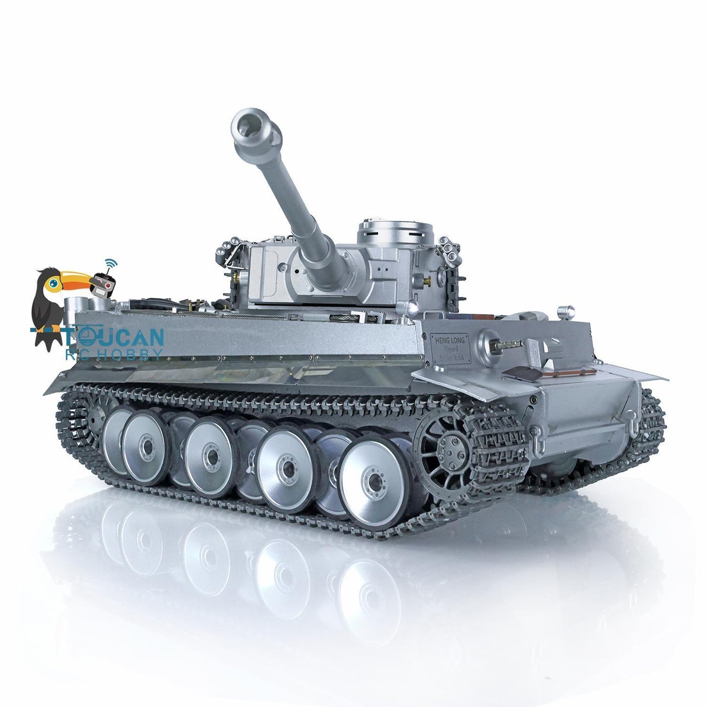 For Ke** Henglong 1/16 Upgraded Full Metal German Tiger I Ready to Run Remote Control Tank 3818-Pro Military Main Battle Tank-teshu