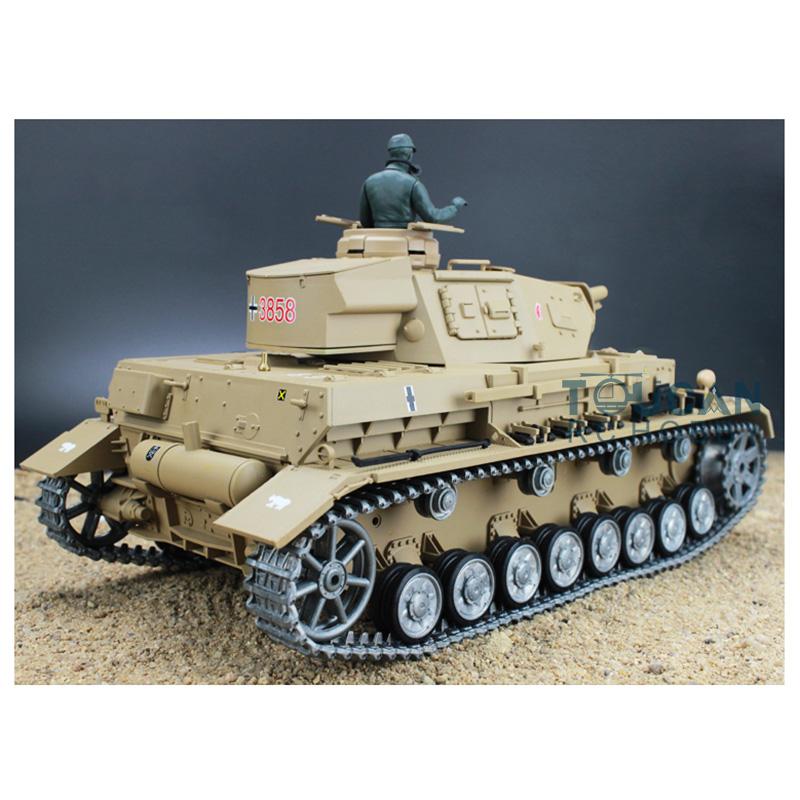 US Warehouse 2.4G Henglong 1/16 7.0 3819 German Panther RTR RC Tank Radio Controlled Model W/ Sprocket Idler Wheels Infrared Receiver